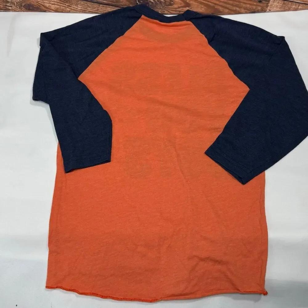 Homage Bless You Boys Orange Blue Shirt Size Medium Made In USA Detroit Tigers